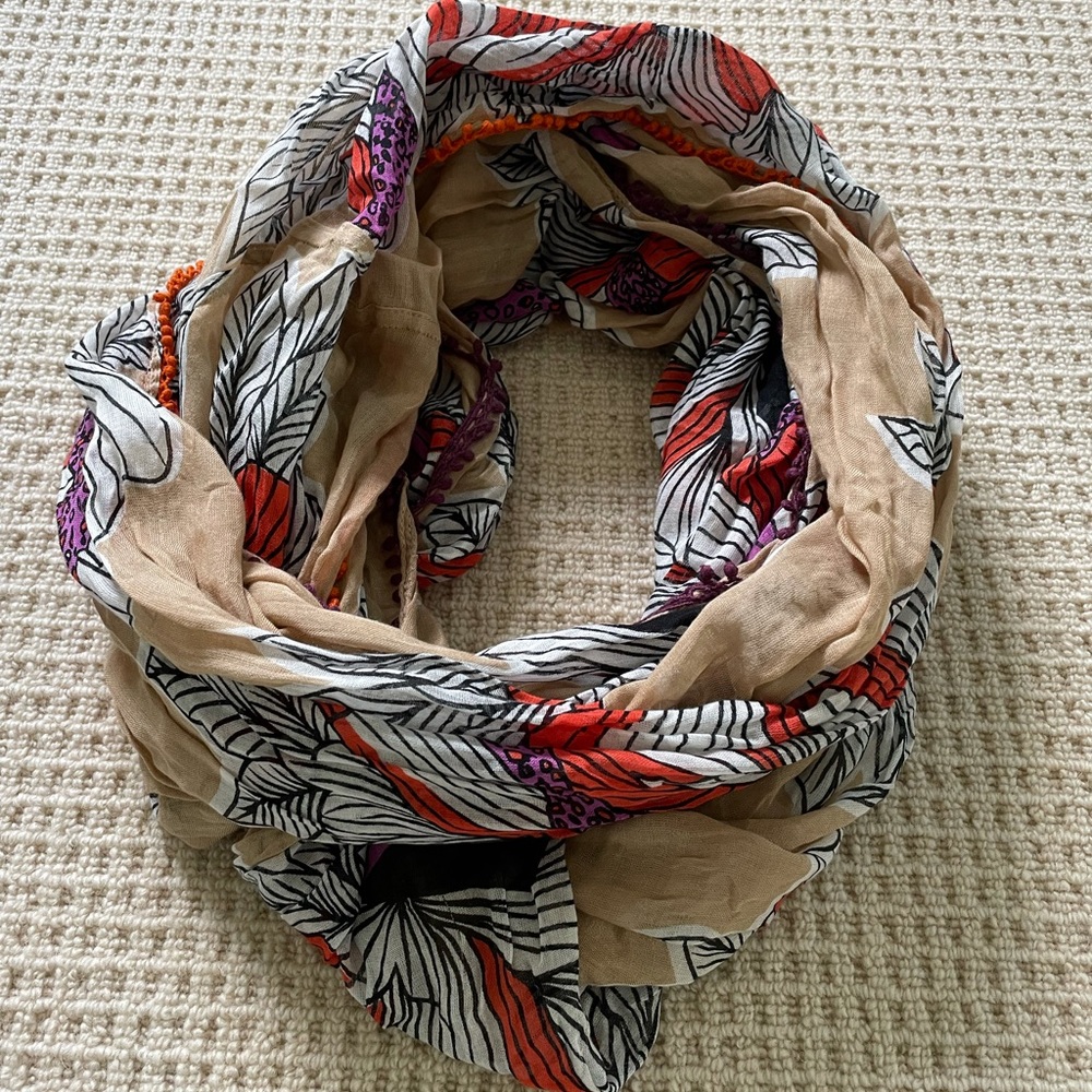Anthropologie infinity scarf